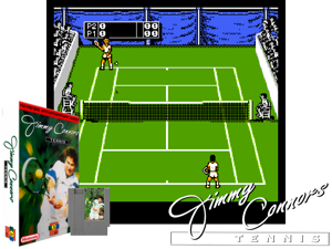Jimmy Connor's Tennis (E) Cover